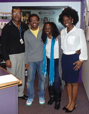 2014-I2H Students Promoting Black Empowerment Summitt with Rodney @ 103.5